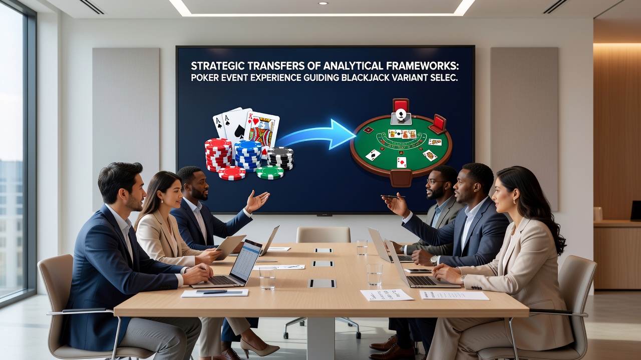 Digital interface showing multiple blackjack variants with active promotional bonuses and player selection tools