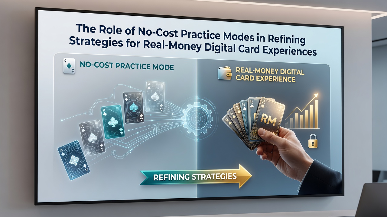 Screenshot of strategy analytics dashboard from a practice mode session in a digital card game